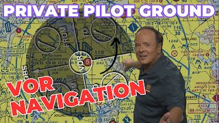 VOR Navigation - Your Position Relative to the Station // Private Pilot Ground School