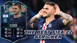 FLASHBACK MAURO ICARDI 91 FIFA 22 REVIEW... WHAT A CARD!