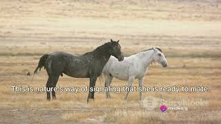 Understanding the Signs of Heat in Mares || How a mare came in heat || Horse mating