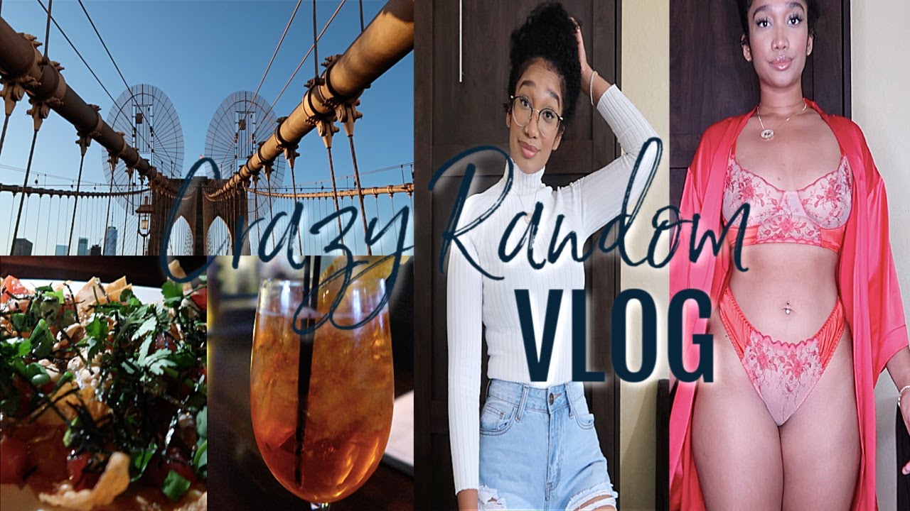 VLOG, NY TRIP, MINI TRY-ON HAUL, EMPRESS MIMI LINGERIE, TOTAL  RANDOMNESS