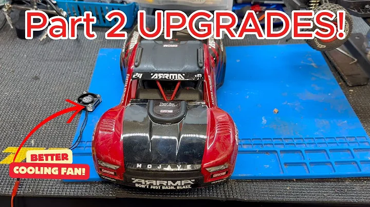 Part 2 UPGRADES to Arrma Mojave Grom!