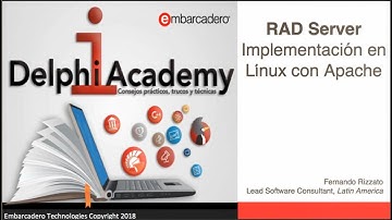 RAD Server Implementacion en Linux con Apache para Delphi 10.2.2