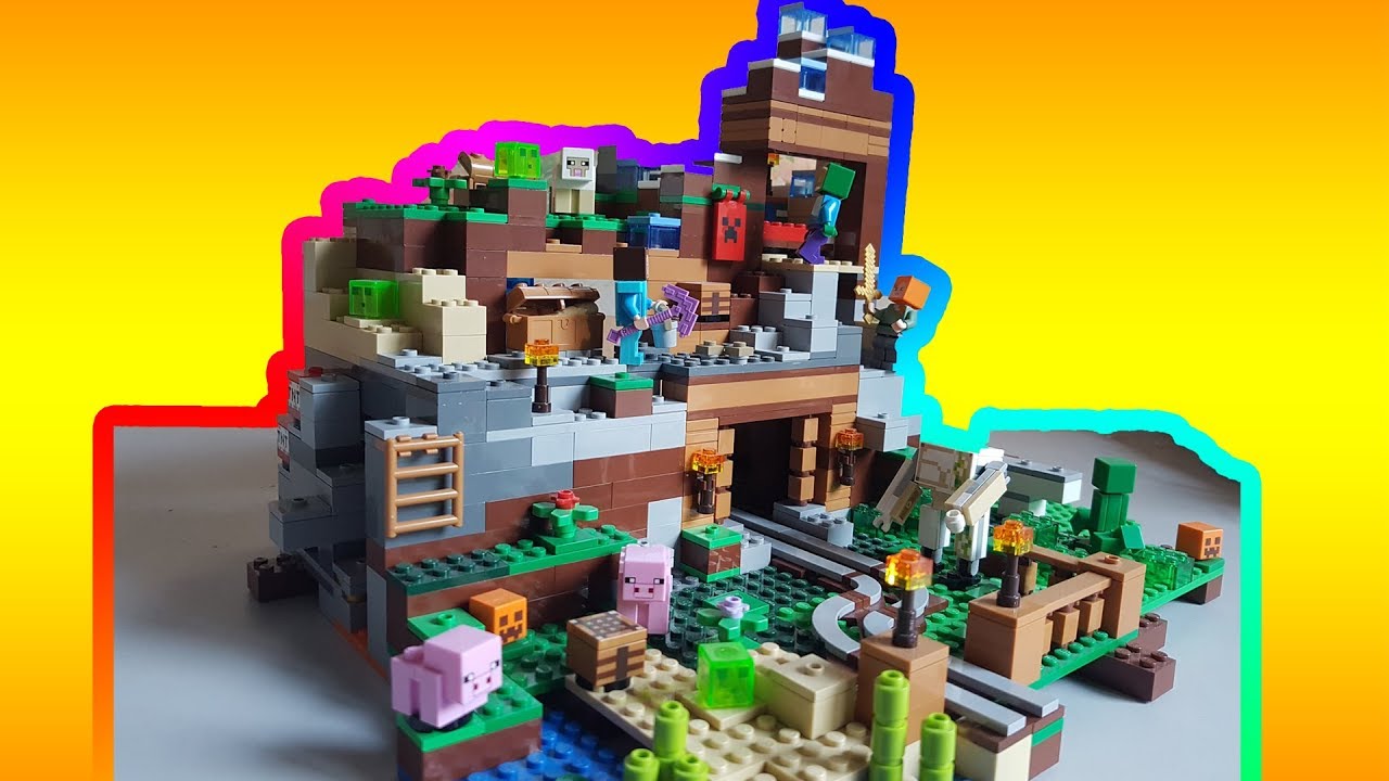 LEGO minecraft MOC: la mine abandonnée 