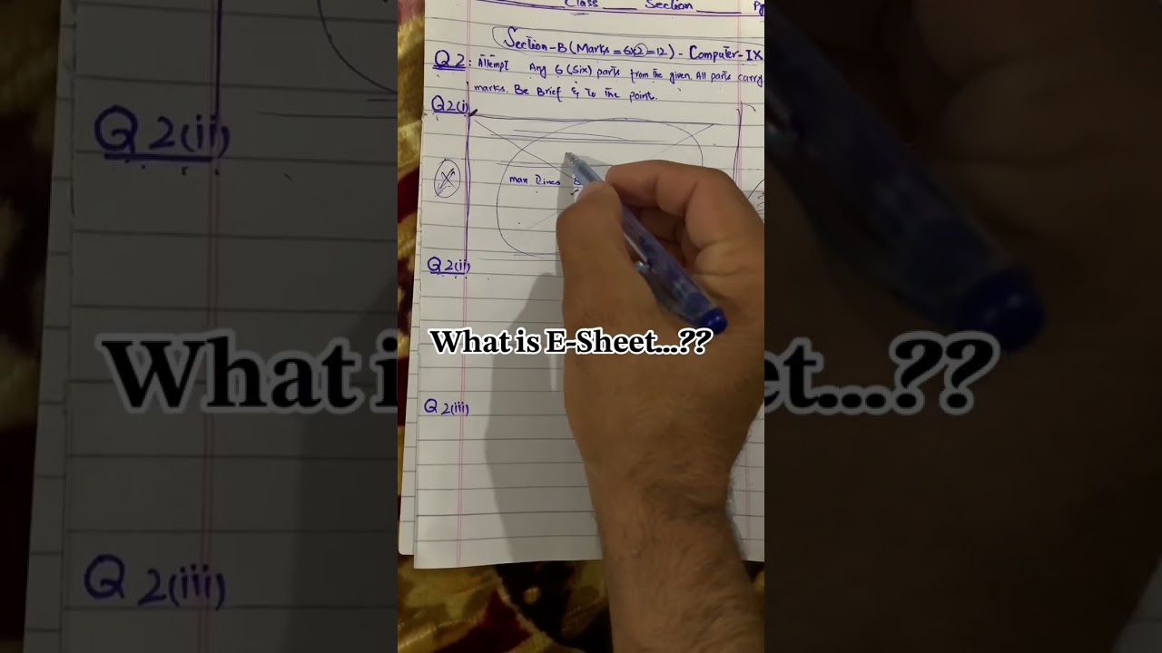 𝐖𝐡𝐚𝐭 𝐢𝐬 𝐄-𝐒𝐡𝐞𝐞𝐭 𝐚𝐧𝐝 𝐇𝐨𝐰 𝐭𝐨 𝐔𝐬𝐞 𝐢𝐭...?😱🤔