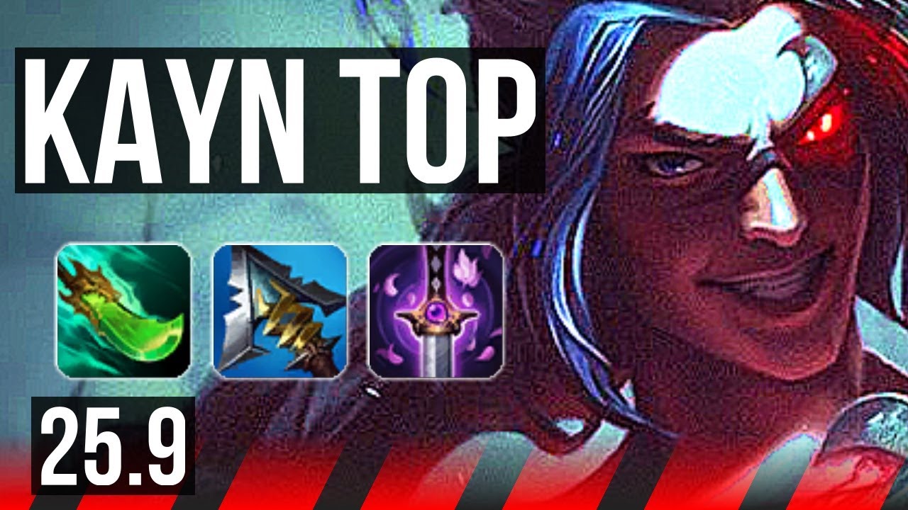 KAYN vs KENNEN (TOP) | Dominating | EUW Master | 25.9