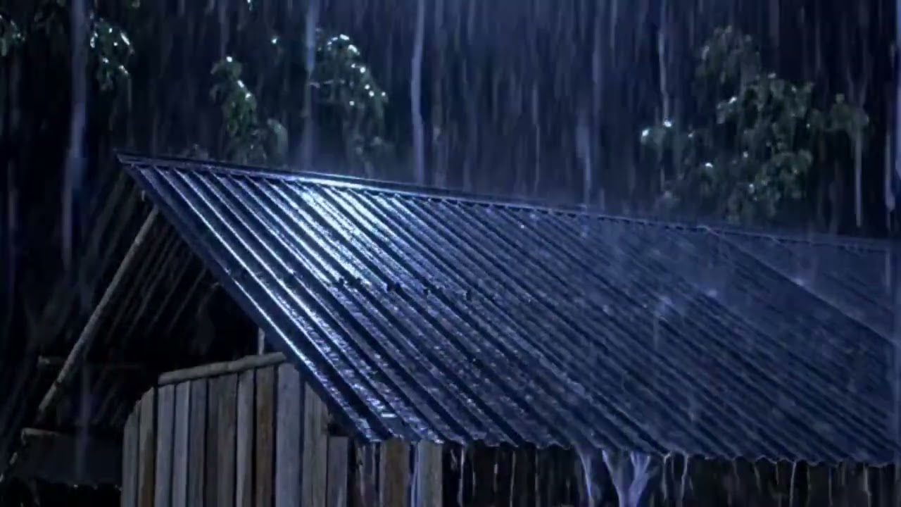 Sounds For Sleeping - 99% Instantly Fall Asleep With Rain And Thunder Sound At Night, Relax