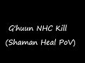 G&#39;huun NHC Kill (Shaman Heal PoV)