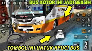 Tombol Baru BUSSID V 3.7 Untuk Nyuci Bus Kotor !! Fitur Terbaru Harapan Update V 3.7