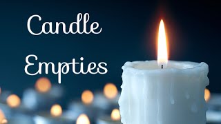 Candle Empties July 2020