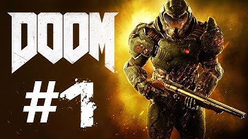 DOOM Gameplay Playthrough #1 - RIP and TEAR (PC)(FaceCAM)