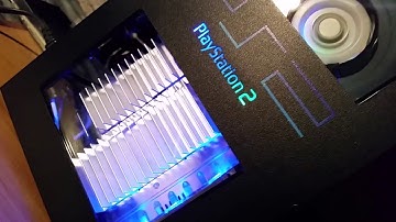 PS2 Glass panel windows  //  Backlit logo mod preview