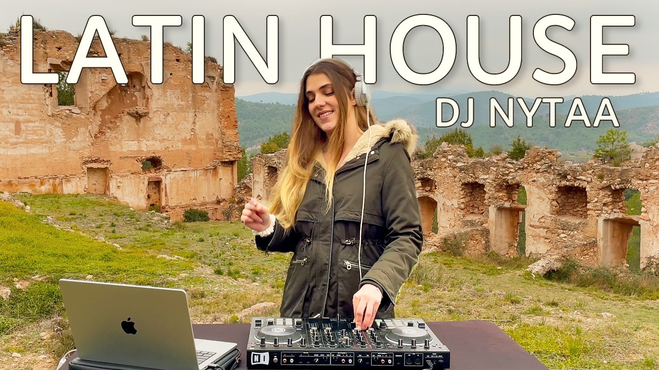 Latin House Mix🌿 DJ Set in Medieval Ruins (This place is unreal) 