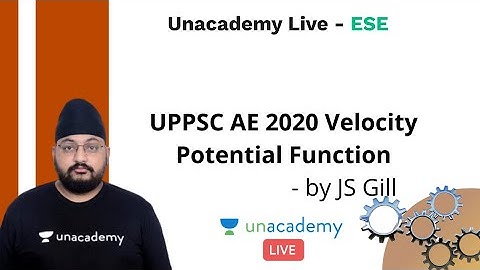 UPPSC AE 2020 | Velocity Potential Function | Mechanical | JS Gill