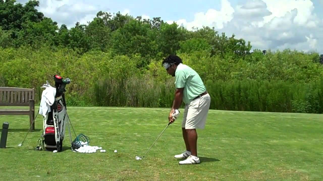 Charles Calhoun Front View of Golf Swing Hold off Move by Hogan YouTube