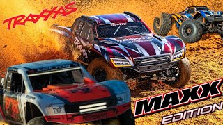 MAXXimum Slash Experience: Unleash the Power of 1/7 Scale Desert Truck Family!