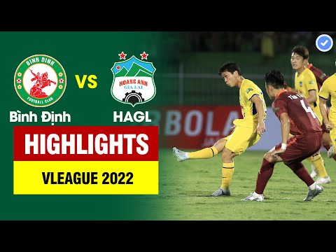 Highlights Bình Định vs HAGL | Đình Trọng cản phá tuyệt vời - sao HAGL tỏa sáng cuối trận