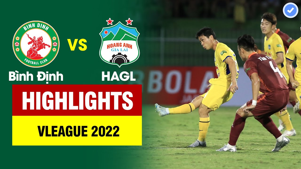 Highlights Bình Định vs HAGL | Đình Trọng cản phá tuyệt vời – sao HAGL tỏa sáng cuối trận