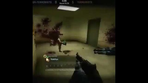 guy kills himself with a grenade in a 1v1 csgo