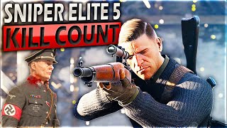 Sniper Elite 5 (2022) Kill Count