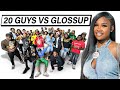 20 guys vs 1 rapper glossup