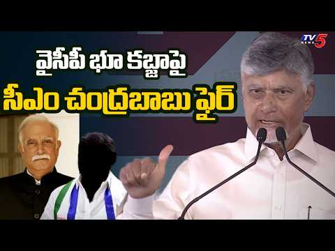 CM Chandrababu Reacts On Ashok Gajapati Raju Land Issue | YCP Land Grabbing | TV5 - TV5NEWS