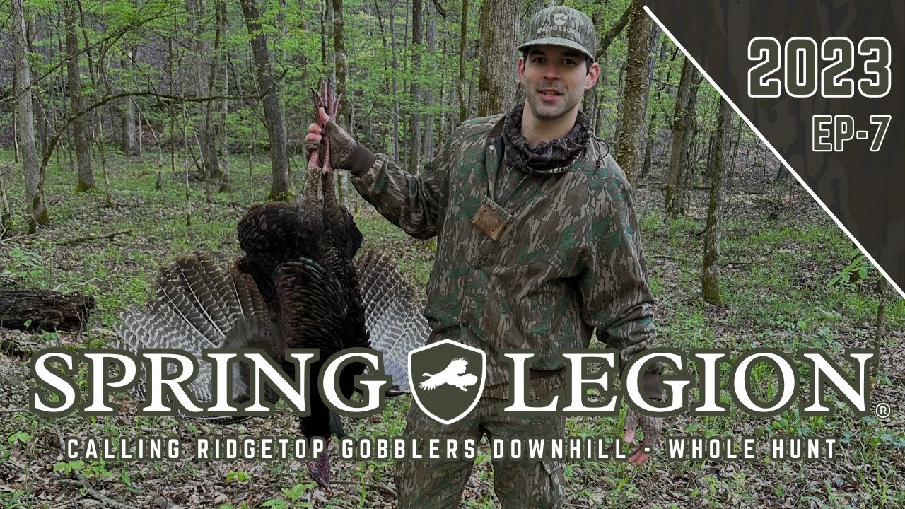 SPRING 2023 TURKEY HUNTING RIDGE TOP EASTERNS Calling TWO Gobblers