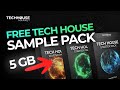 Free tech house sample pack 5000 mb drums vocals presets  more