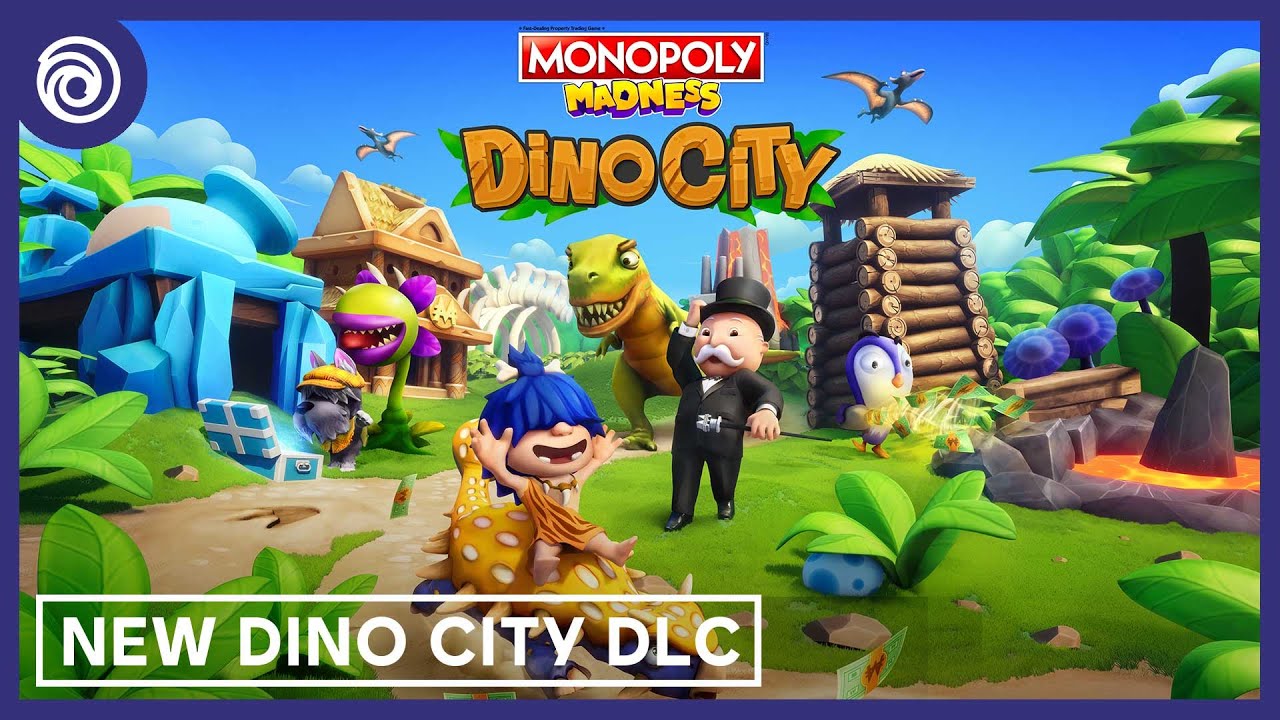 MONOPOLY Madness - Dino City DLC | Launch Trailer