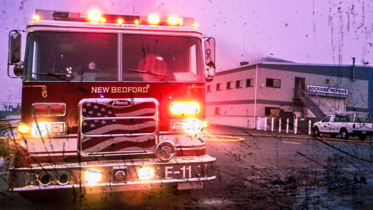 New Bedford Building Fire - YouTube