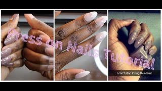 Nails on fleek in 20min! Press-on nails tutorial