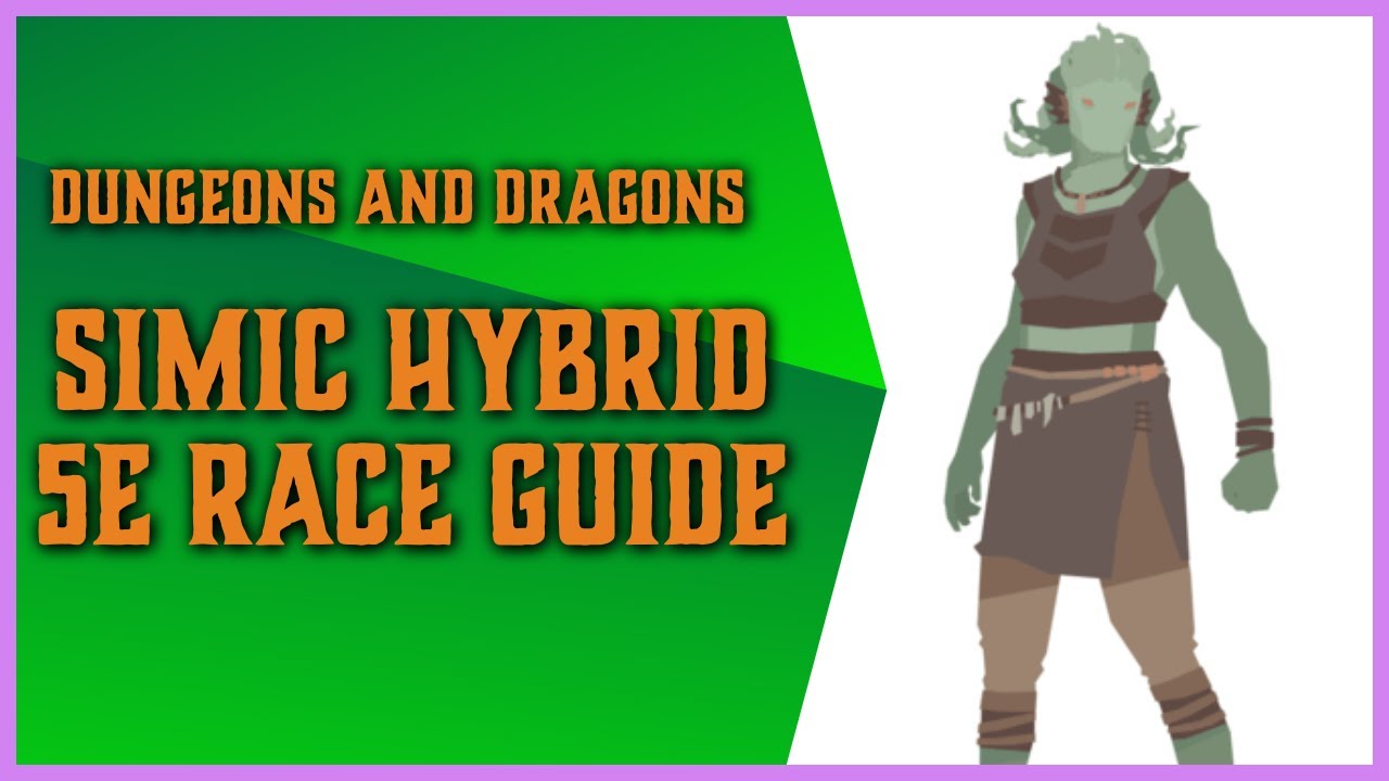 Simic Hybrid 5e - Race Guide for Dungeons and Dragons