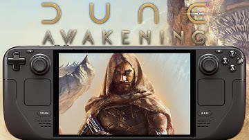 Dune Awakening Steam Deck Benchmark Mode & Character Creator TESTED!