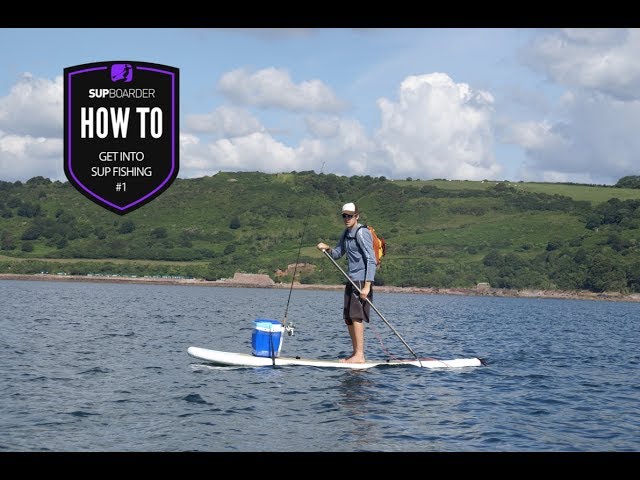 How to make a cheap Paddle Board rod holder - iSUP Fishing 
