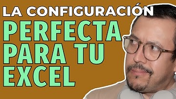 Descubre la CONFIGURACIÓN PERFECTA para máximizar el trabajo en Excel con este tutorial.