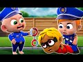 Baby Police Chase Thief - Baby Police Song - Funny Songs &amp; Nursery Rhymes - PIB Little Songs