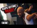 Unwanted Guest Refuses to Leave… Gets Tased Again and Again