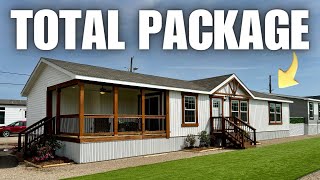 HAS IT ALL! This NEW mobile home is a TRUE WINNER(100%)! Prefab House Tour