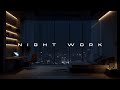 Deep Work Music - NIGHT WORK for Study, Focus & Productivity 2 Hours | FLOWSTATE DEEP Vol.23