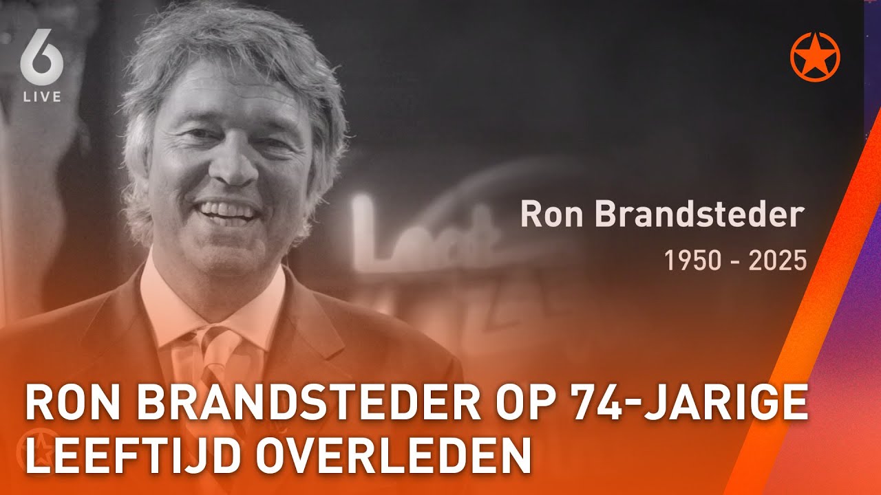 ❤️‍🩹 RON BRANDSTEDER op 74-JARIGE leeftijd OVERLEDEN ❤️‍🩹 | SHOWNIEUWS