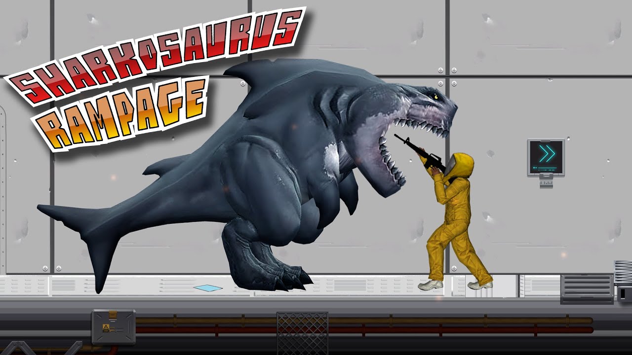 Sharkosaurus Rampage MOD APK cover