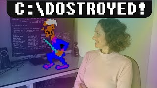 Mum Destroys MSDOS 6.22 (1994) with VIRUSES!