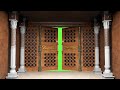 Amazing 3D Ramadan Kareem Opening Door Effect | Free Green Screen 2020