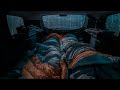 Camping Car Window Rain Sounds for Sleeping and Thunder Sounds to Sleep Fast - Car Camping