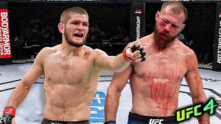 Khabib Nurmagomedov vs. Donald Anthony Cerrone | Brazilian Jiu-Jitsu (EA sports UFC 4)