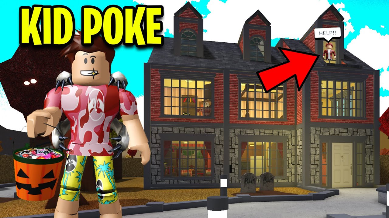 I Became Kid Poke To Trick Or Treat This House Will Shock You Roblox Youtube - pokediger1 people storey in roblox