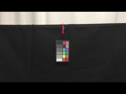 Video of Jet Black Canvas Basket Weave | Upholstery Fabric | By The Yard | HEAVY DUTY