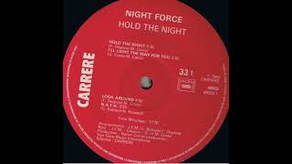 Night Force Hold The Night 1983 Carrere