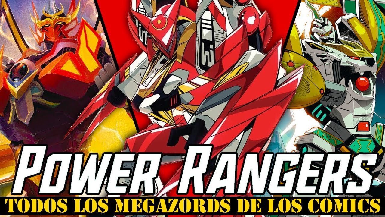 Power Rangers: Todos los Megazords originales de los cómics