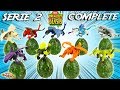 Breakout beasts srie 2 complte 9 dragons dans du slime mattel mega construx