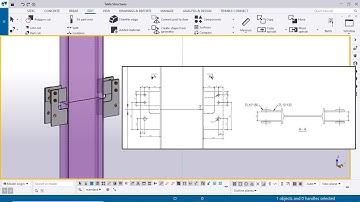 Tekla 2021 Tutorial 20 | Connection with Example